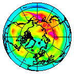 Ozone Field of 08 December 2009