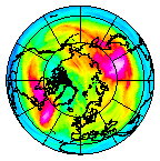 Ozone Field of 14 December 2009