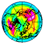 Ozone Field of 15 December 2009