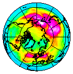 Ozone Field of 29 December 2009