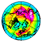 Ozone Field of 31 December 2009
