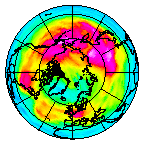 Ozone Field of 02 January 2010