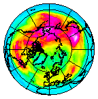 Ozone Field of 04 January 2010