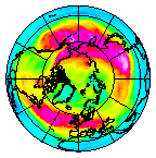 Ozone Field of 11 January 2010
