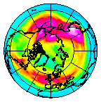 Ozone Field of 12 January 2010
