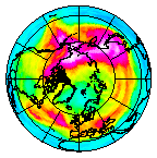 Ozone Field of 14 January 2010