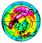 Ozone Field of 16 January 2010