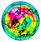 Ozone Field of 20 January 2010