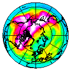 Ozone Field of 22 January 2010