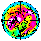 Ozone Field of 01 February 2010