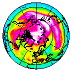 Ozone Field of 12 February 2010