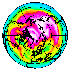Ozone Field of 14 February 2010