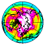 Ozone Field of 18 February 2010