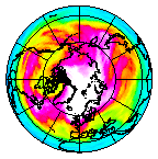 Ozone Field of 20 February 2010