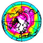 Ozone Field of 22 February 2010