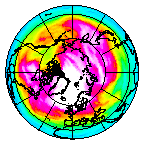 Ozone Field of 23 February 2010