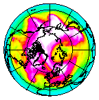 Ozone Field of 15 March 2010