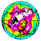 Ozone Field of 17 March 2010
