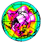 Ozone Field of 31 March 2010