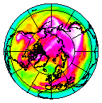 Ozone Field of 13 April 2010