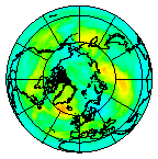 Ozone Field of 13 September 2010