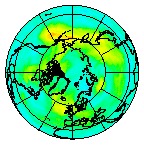Ozone Field of 01 October 2010