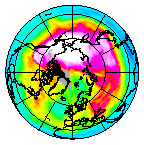 Ozone Field of 27 January 2012