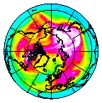 Ozone Field of 08 February 2012