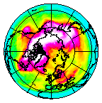 Ozone Field of 26 February 2012