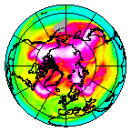 Ozone Field of 14 March 2012