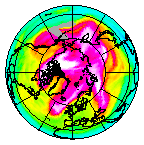 Ozone Field of 16 March 2012