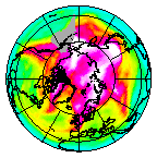Ozone Field of 18 March 2012