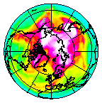 Ozone Field of 19 March 2012