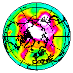 Ozone Field of 22 March 2012