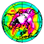 Ozone Field of 26 March 2012
