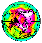 Ozone Field of 31 March 2012