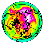 Ozone Field of 09 April 2012