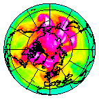 Ozone Field of 13 April 2012