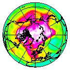 Ozone Field of 18 April 2012