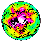 Ozone Field of 22 April 2012