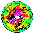 Ozone Field of 23 April 2012
