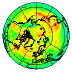 Ozone Field of 10 June 2012