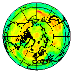 Ozone Field of 13 June 2012