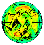 Ozone Field of 15 June 2012