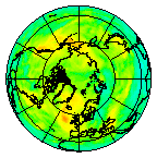 Ozone Field of 03 July 2012