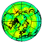 Ozone Field of 09 July 2012