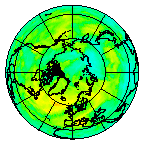 Ozone Field of 23 July 2012