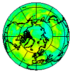 Ozone Field of 24 July 2012