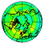 Ozone Field of 30 July 2012
