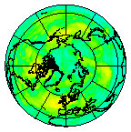 Ozone Field of 03 August 2012